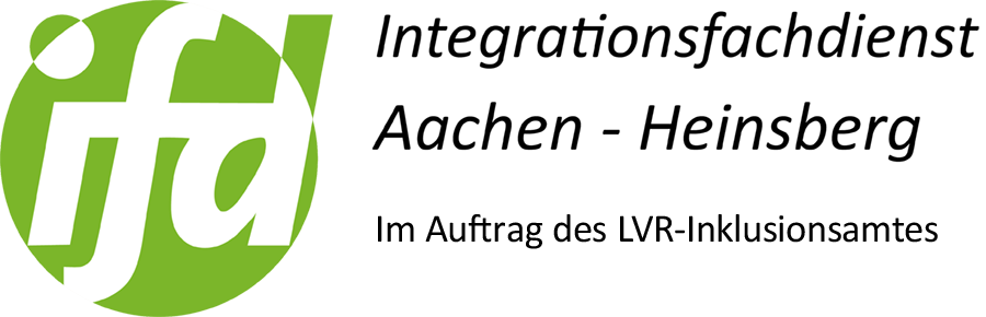 Das Logo des Integrationsfachdienst Aachen – Heinsberg